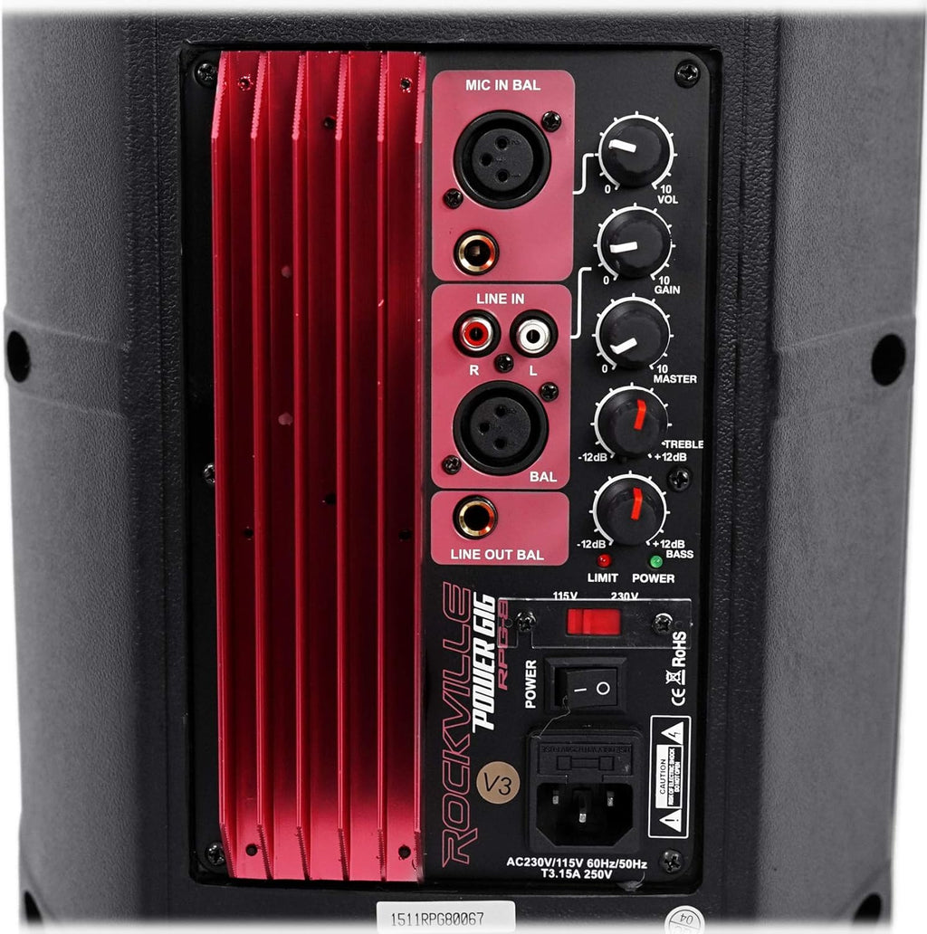 8 Powered PA Speakers and 15 Subwoofer W275