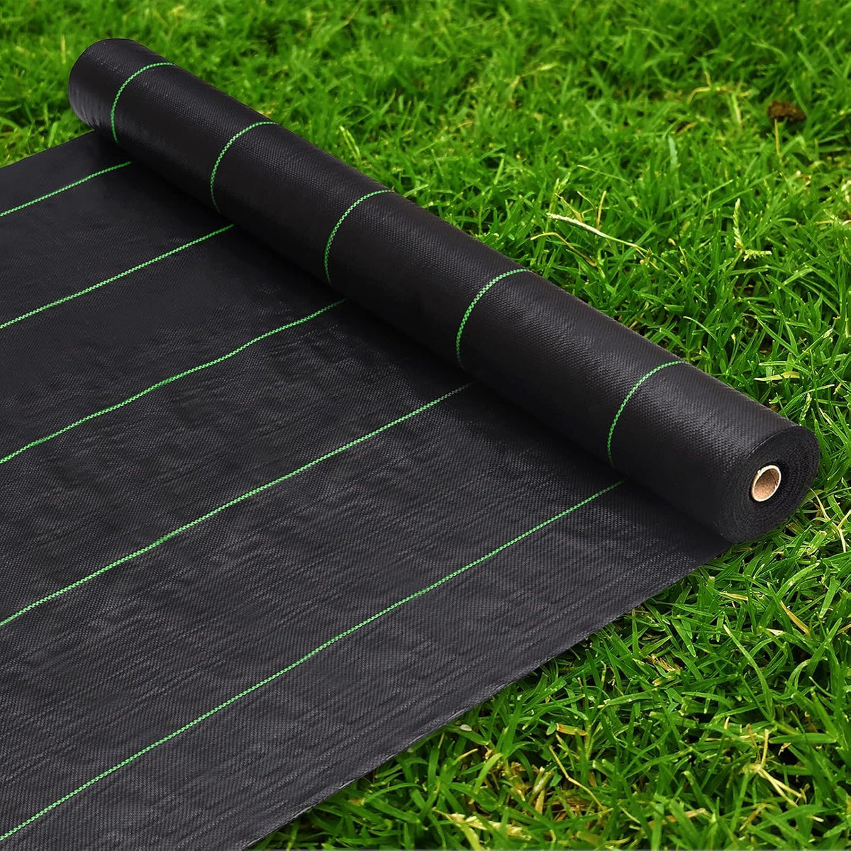 3ft x 300ft Woven Weed Barrier Landscape Fabric Pack of 2 J6918