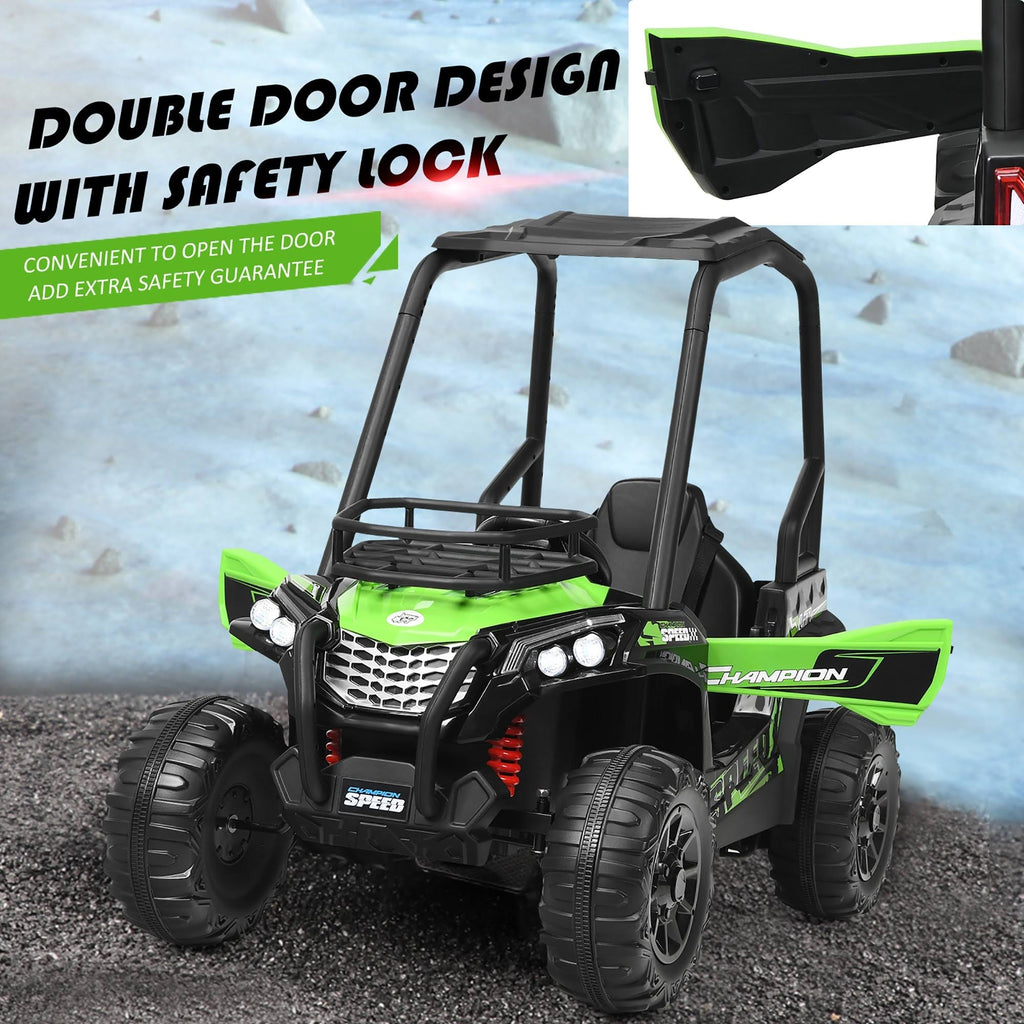 Green Black Kids Ride On UTV Truck A149980