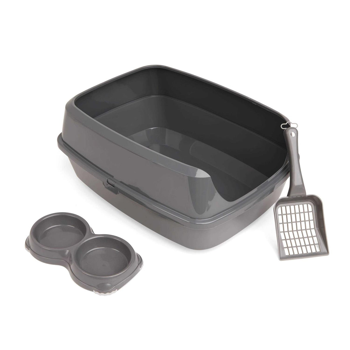 Grey Litter Box Starter Bundle F772663
