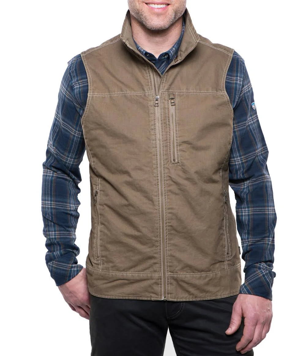 Khaki Burr Vest Y2069