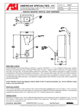 Stainless Steel Vertical Soap Dispenser Q111