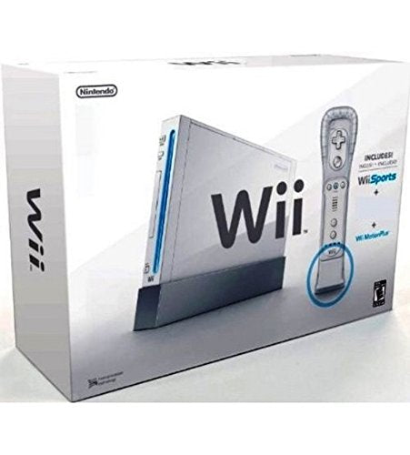 White Wii with Wii Sports Game O70625