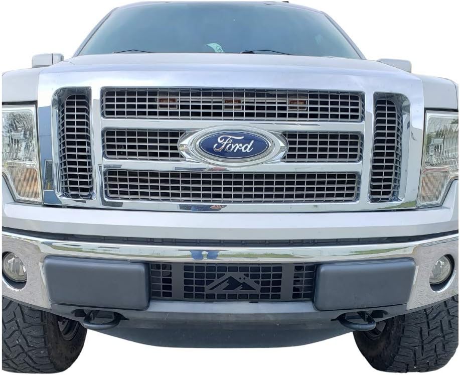 Black Stainless Steel Bumper Grille Insert N4417