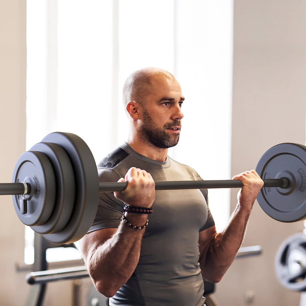 45 lbs Adjustable Barbell Weight Set D382