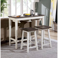 Solid Wood 3-Piece Bar Table Set L62605