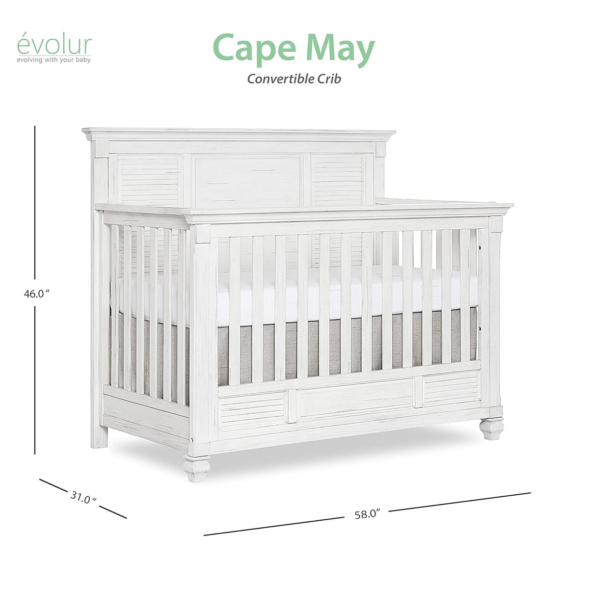 5 in 1 Convertible Crib C5765