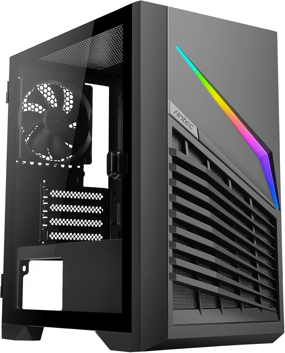 ATX Mid-Tower Case with Tempered Glass Side Panel G1935