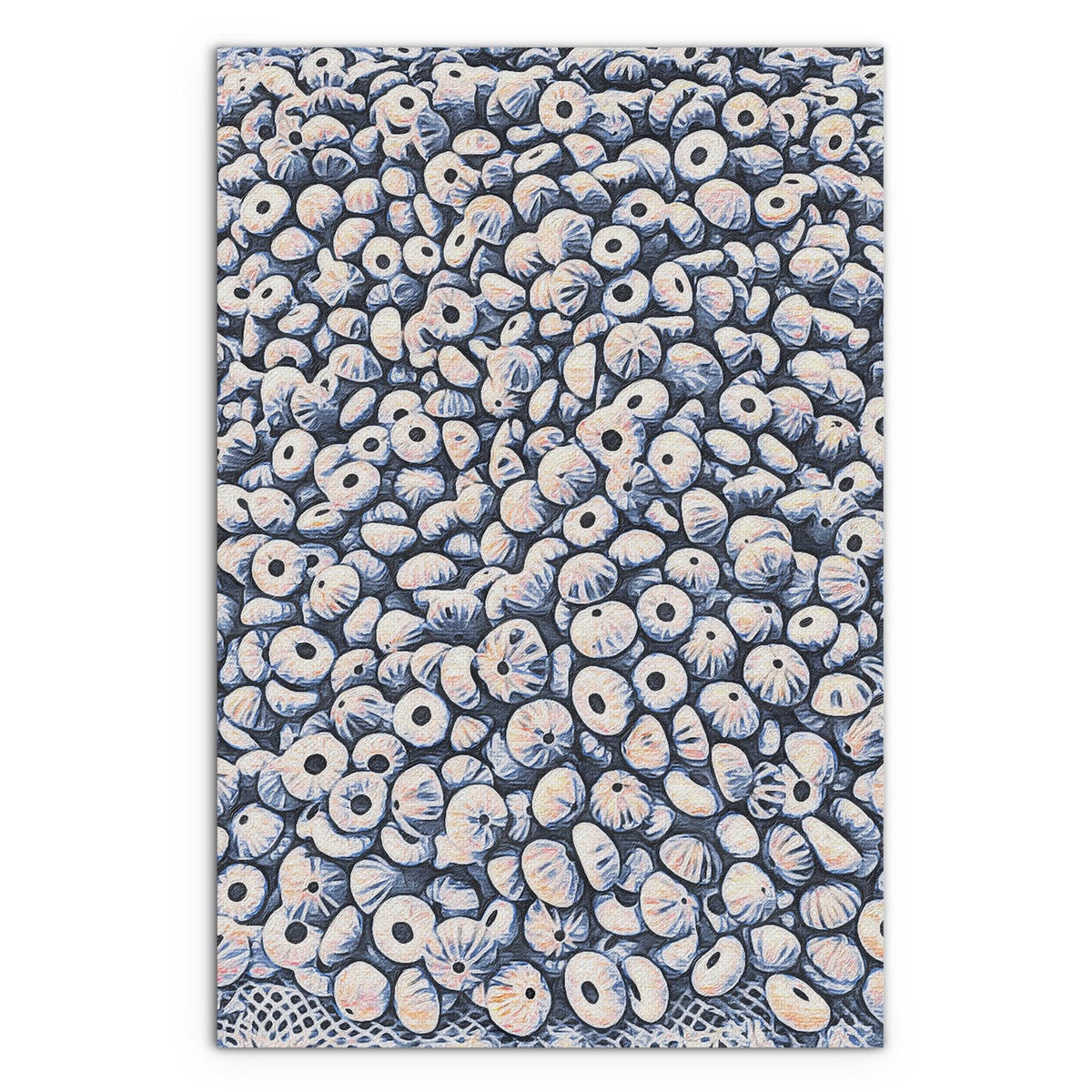 Multi-Color Stretched Canvas R97209