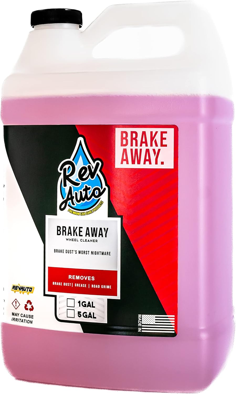 1 Gallon Pack of 2 Wheel and Tire Cleaner Q948555