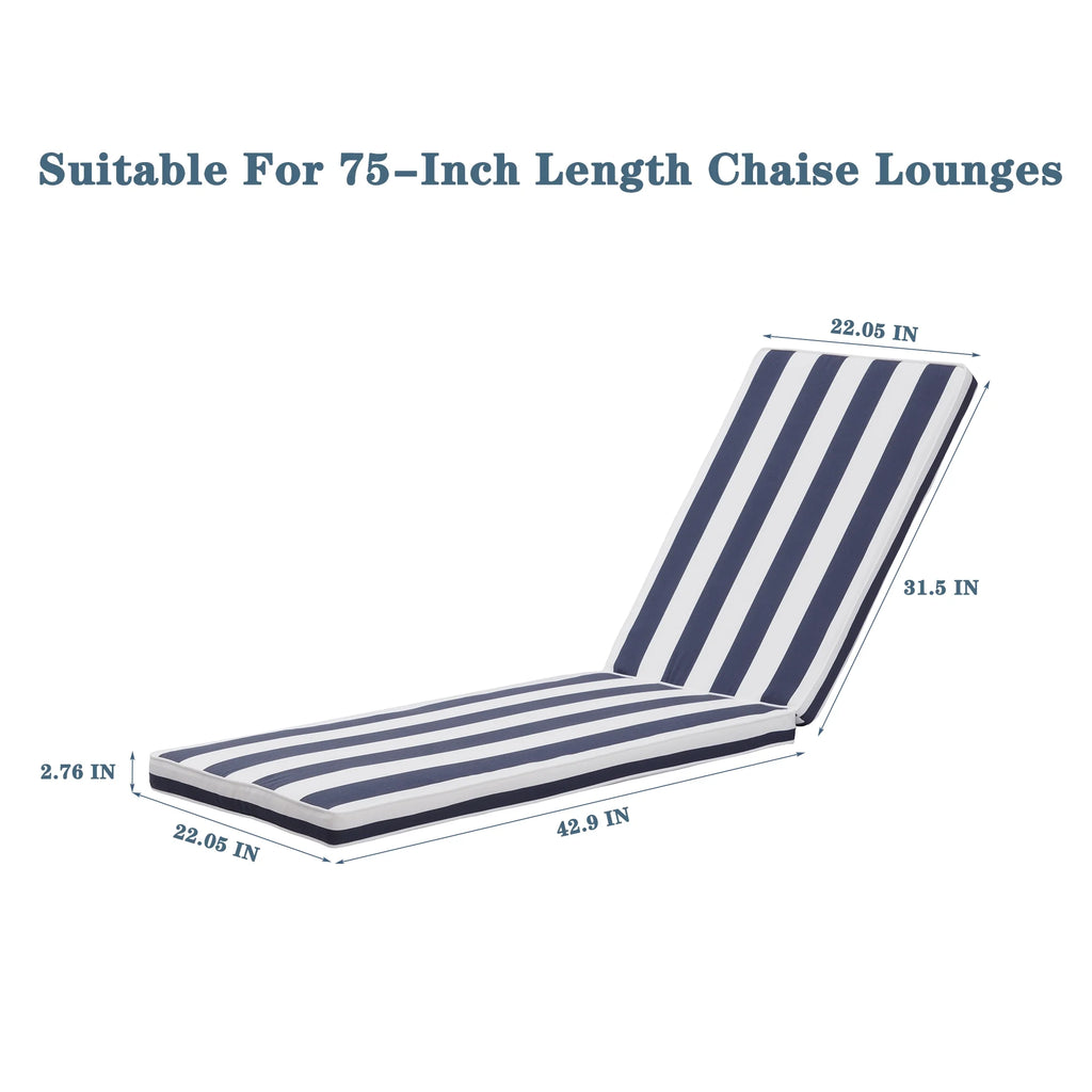 Outdoor Lounge Chair Cushion Replacement Seat Cushion R35263