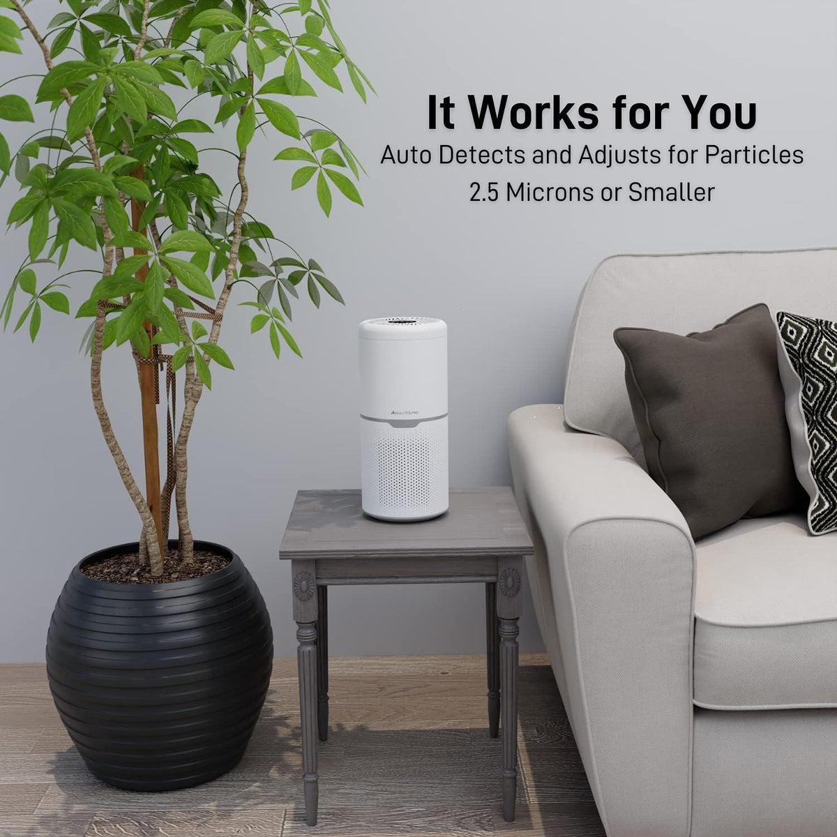 UV Air Purifier With HEPA Filter H13 and Auto Detect N987776