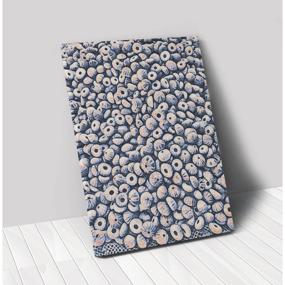 Multi-Color Stretched Canvas R97209