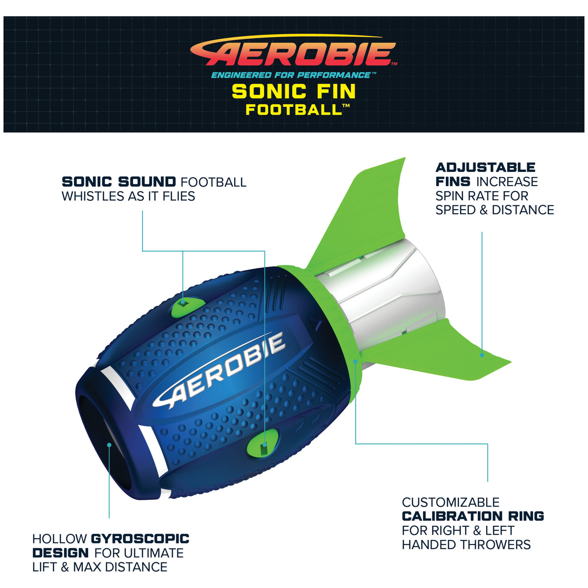 Aerodynamic Outdoor Football 9.75" T414085