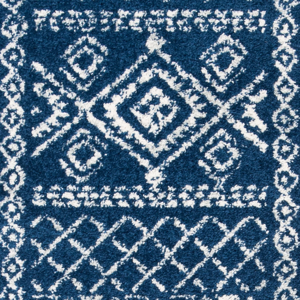 Navy Ivory 2' x 7' Runner Rug V454