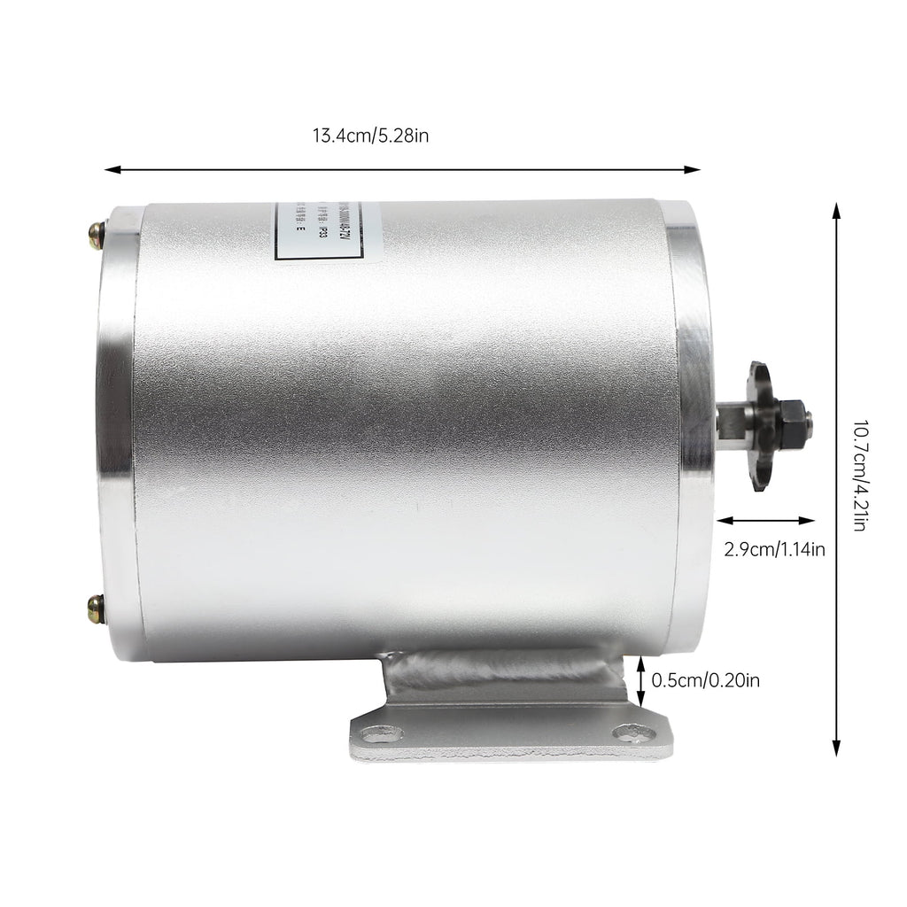 48-72V 3000W Brushless Motor Kit with Controller and Throttle J332