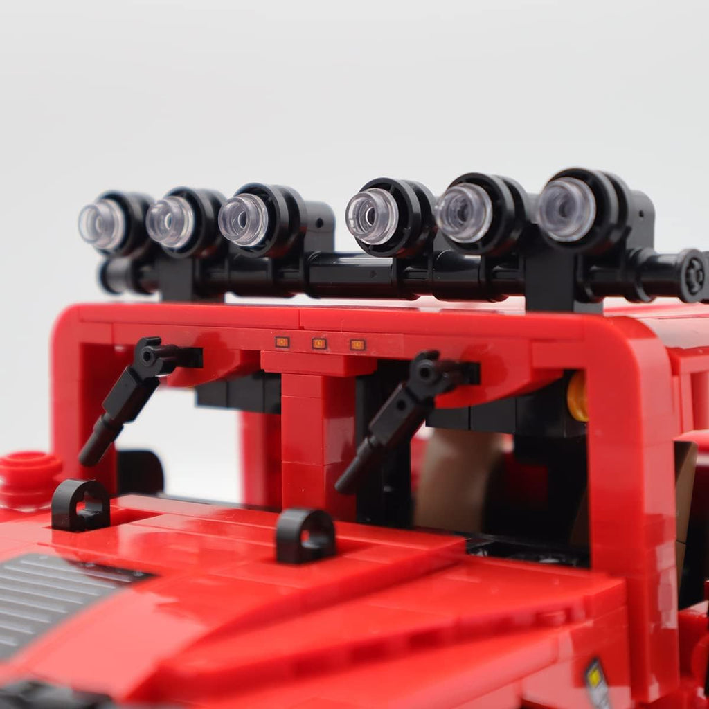 Red Racing Car Building Blocks Set 953PCS U260