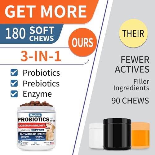 180 Chews Bacon Dog Probiotics A8857