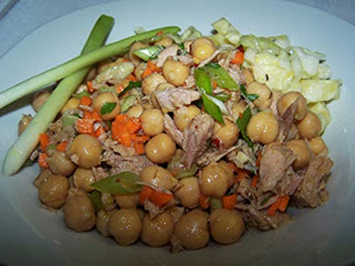 Organic Garbanzo Beans ChickPeas Raw Non-GMO Kosher Sproutable Low Sodium Bulk Vegan Dietary Fiber 10LB Q957
