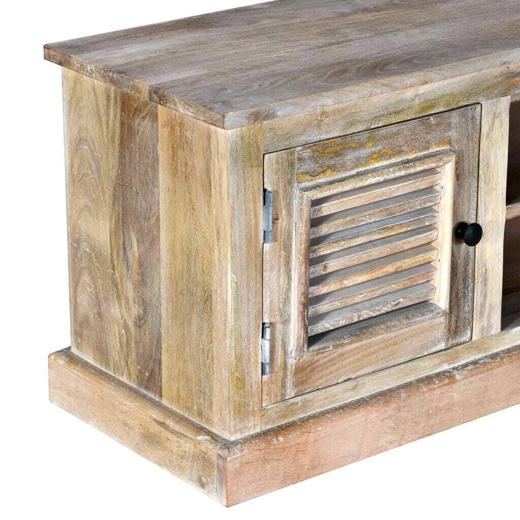 Solid Mango Wood TV Cabinet Q586