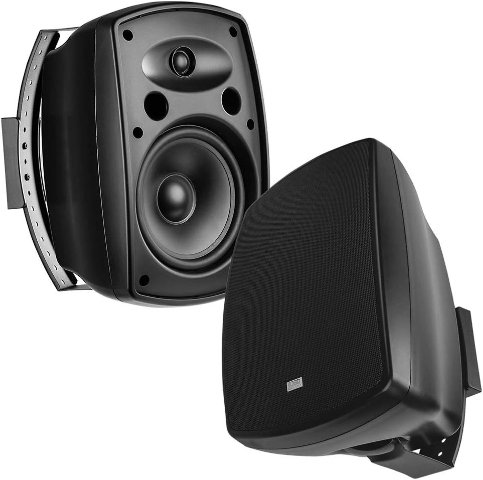 White 5.25 Indoor Outdoor Speaker Pair A60545