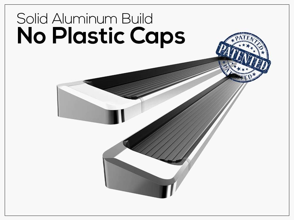 Silver Aluminum Running Boards Side Step X819978
