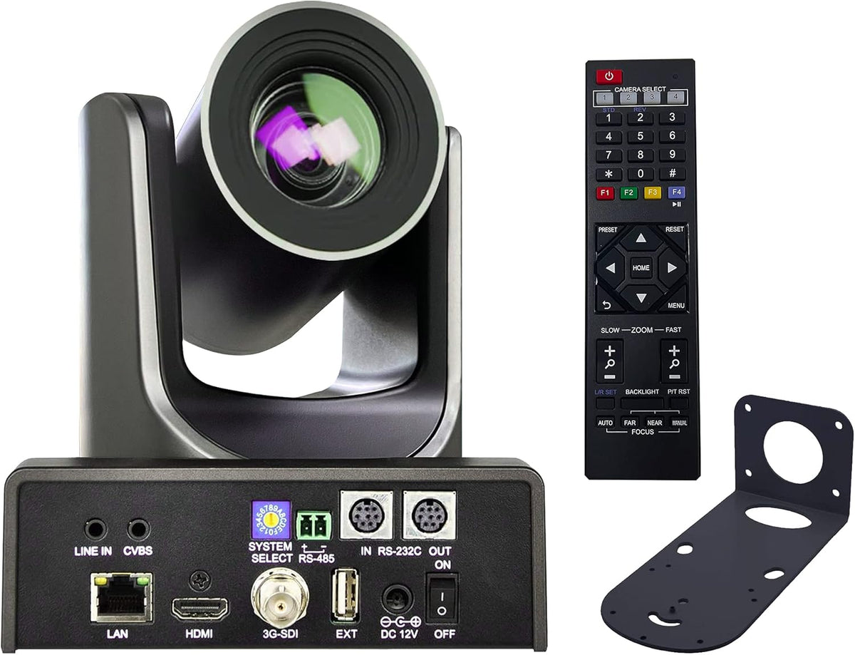 20X Live Streaming Camera 1080P60fps 3G-SDI HDMI IP POE NDI HX2 P687031