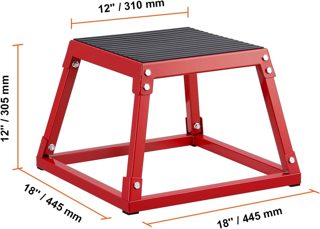 12/18/24 Inch Plyometric Box Q87402