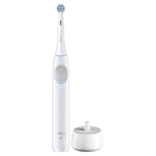 Pure White Rechargeable Electric Toothbrush with 1 Gentle Care Brush Head Q592
