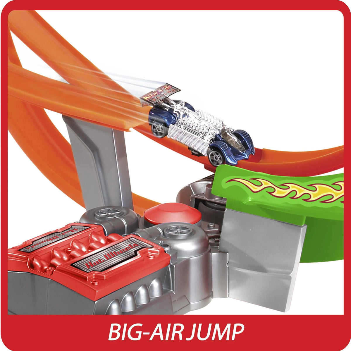 Hot Wheels Motorized Raceway Track Set with 5 Cars Y114796