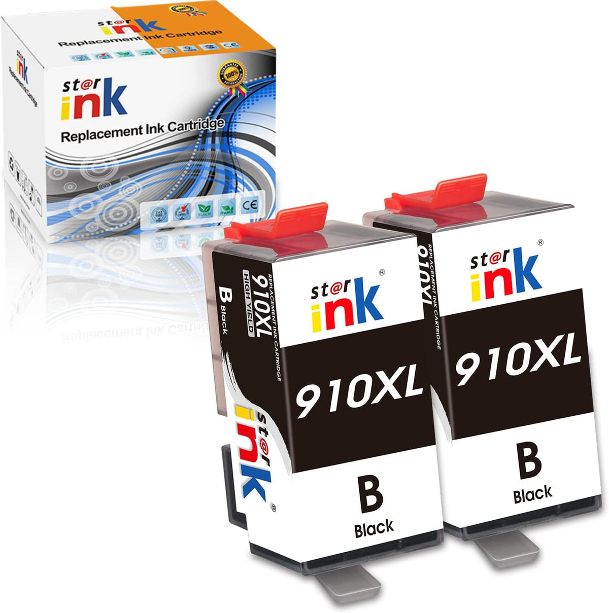 Black Ink Cartridge 2 Packs U689