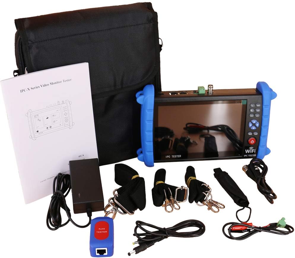 7 Inch Portable CCTV Tester with PoE HDMI WiFi D1793