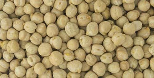 Organic Garbanzo Beans ChickPeas Raw Non-GMO Kosher Sproutable Low Sodium Bulk Vegan Dietary Fiber 10LB Q957