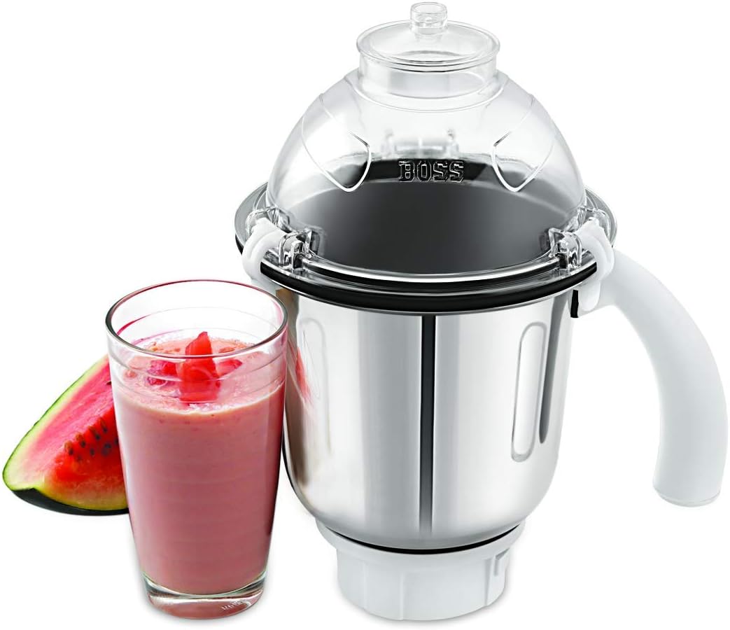 750W Wet & Dry Mixer Grinder with 3 Stainless Steel Jars O90384