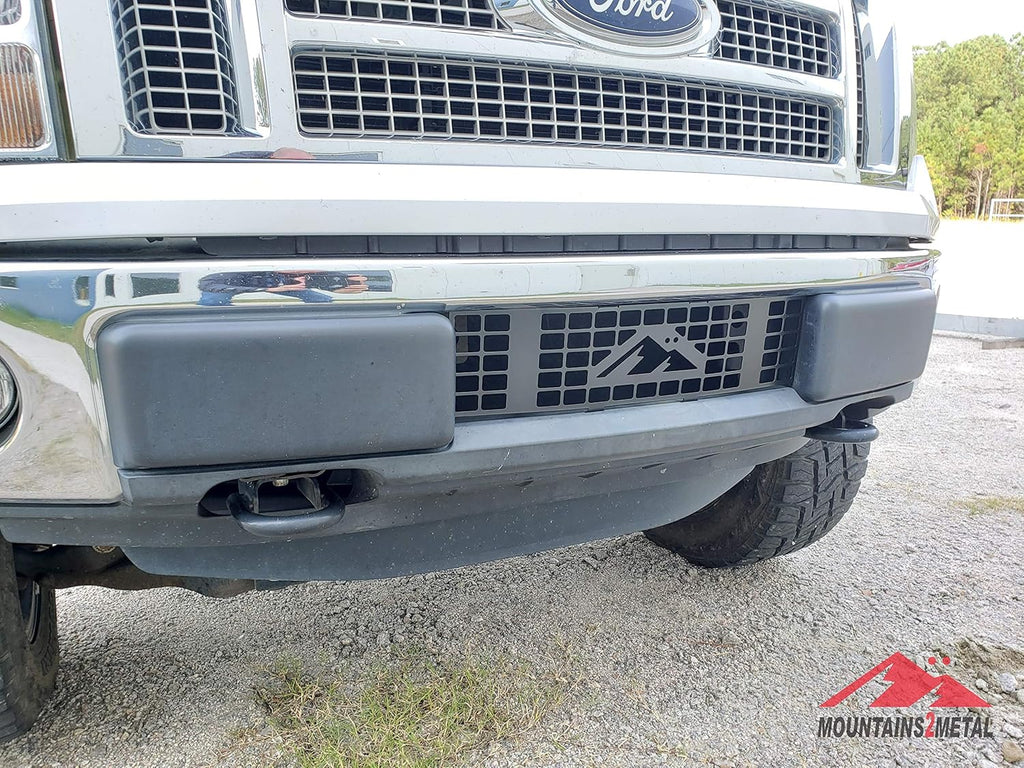 Black Stainless Steel Bumper Grille Insert N4417