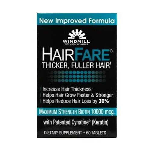 Vitamin Supplement Tablets For Hair - 60 Ea, 2 Pack K501046