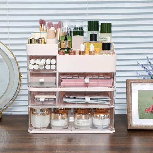 Plastic White 3 Drawer Makeup Organizer F969152