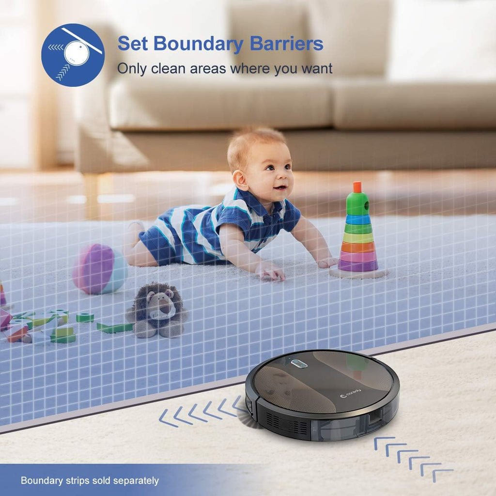 Robot Vacuum Cleaner, Wi-Fi, Sweep and Mop, 2000pa Strong Suction H13057