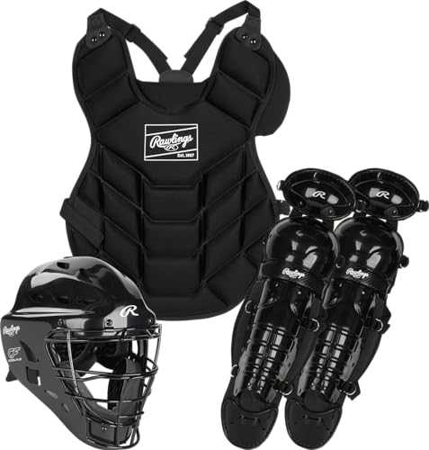 Youth Catcher's Set with Facemask, Chest Protector, Leg Guards H8711