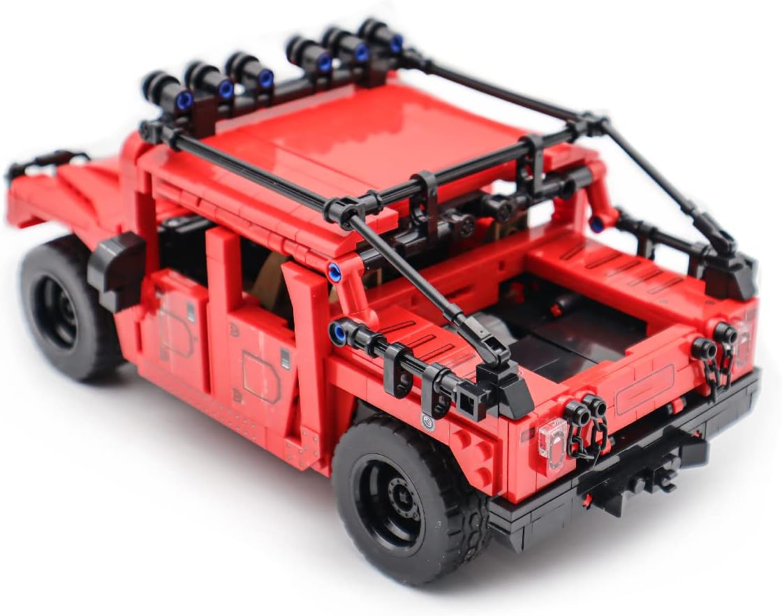 Red Racing Car Building Blocks Set 953PCS U260