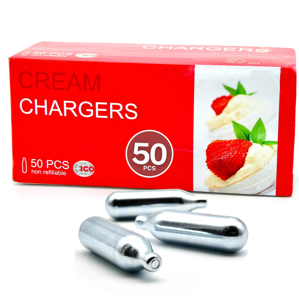 50 Count Whipped Cream Chargers D636
