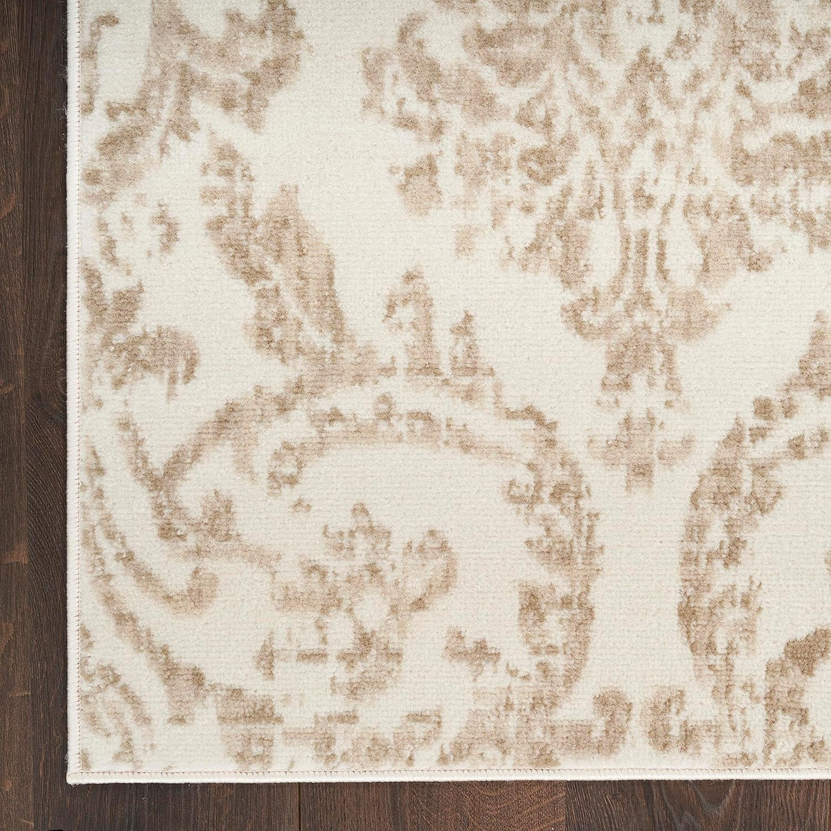 Vintage Ivory Beige 7'10" x 9'10" Area Rug J282458