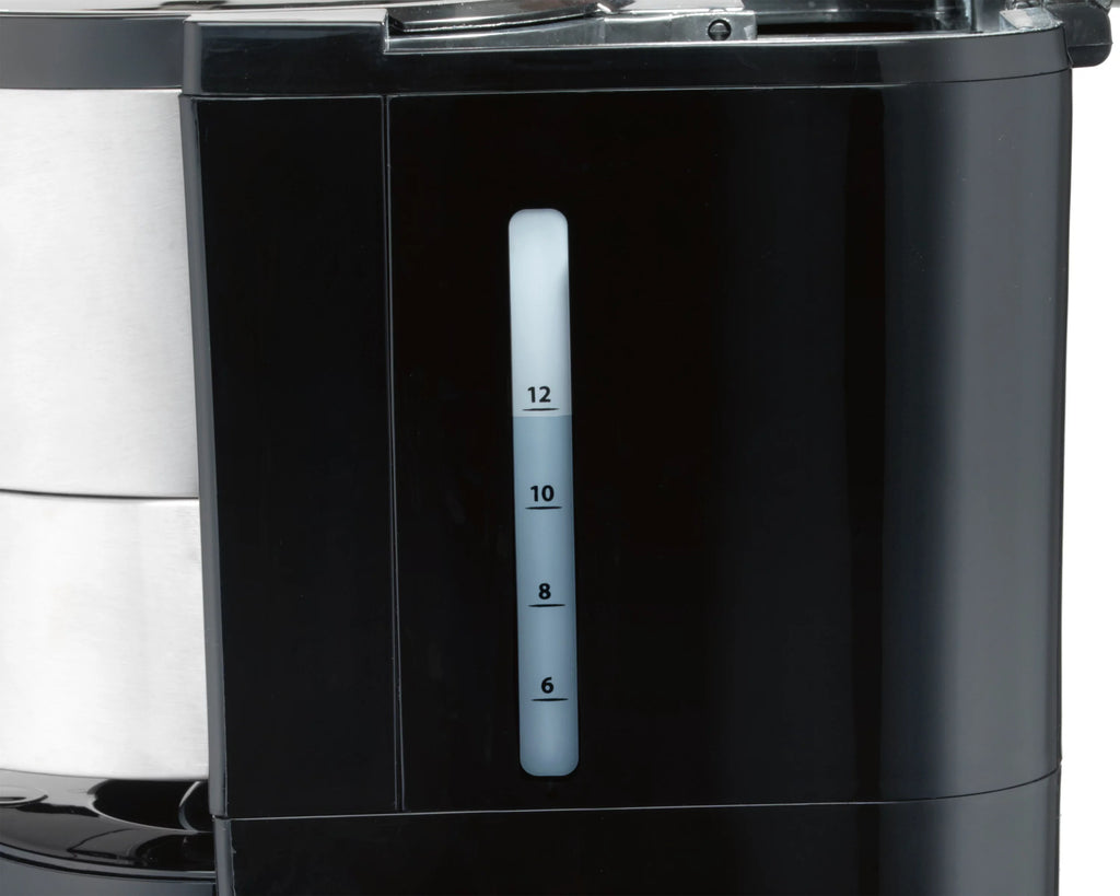 12 Cups Black Programmable Coffee Maker J620