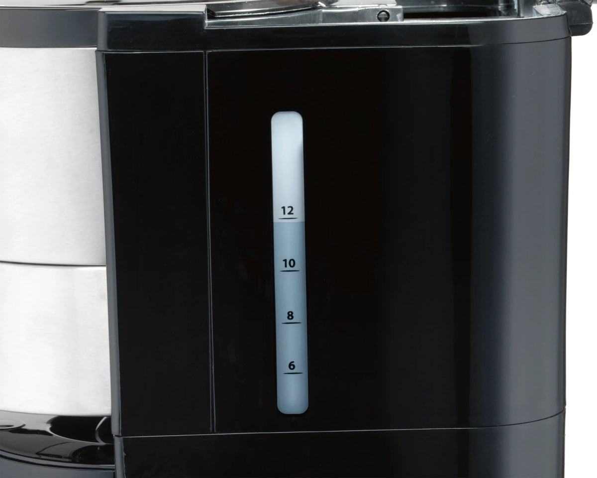12 Cups Black Programmable Coffee Maker J620