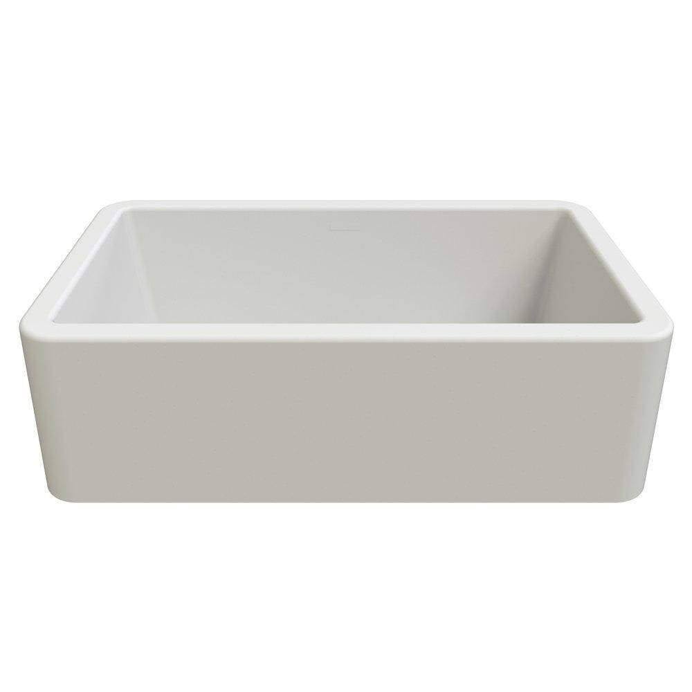 33x22 Metallic Apron Kitchen Sink Titanium Grey A115