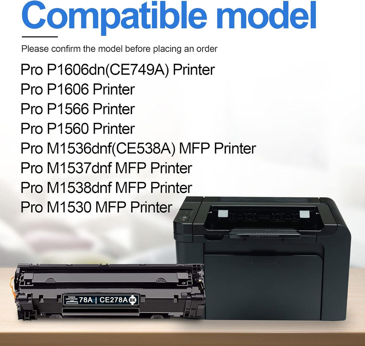 3-Pack Black Toner Cartridge W6962