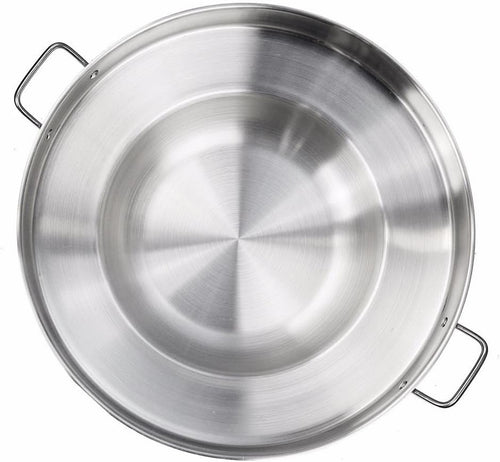 23 Stainless Steel Concave Fry Comal G176100