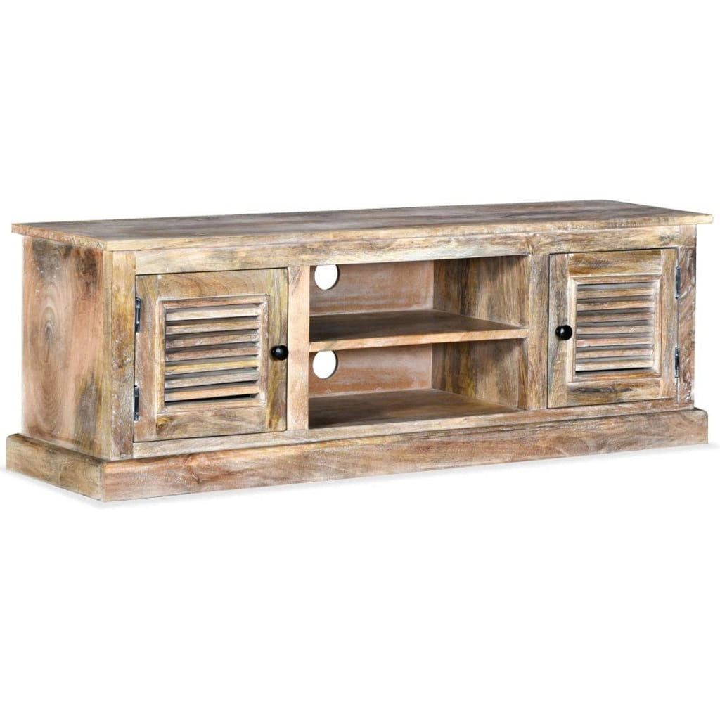 Solid Mango Wood TV Cabinet Q586