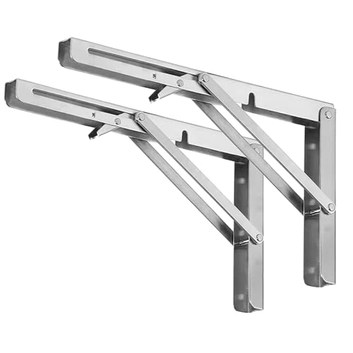 Folding Shelf Brackets Heavy Duty Stainless Steel G8738