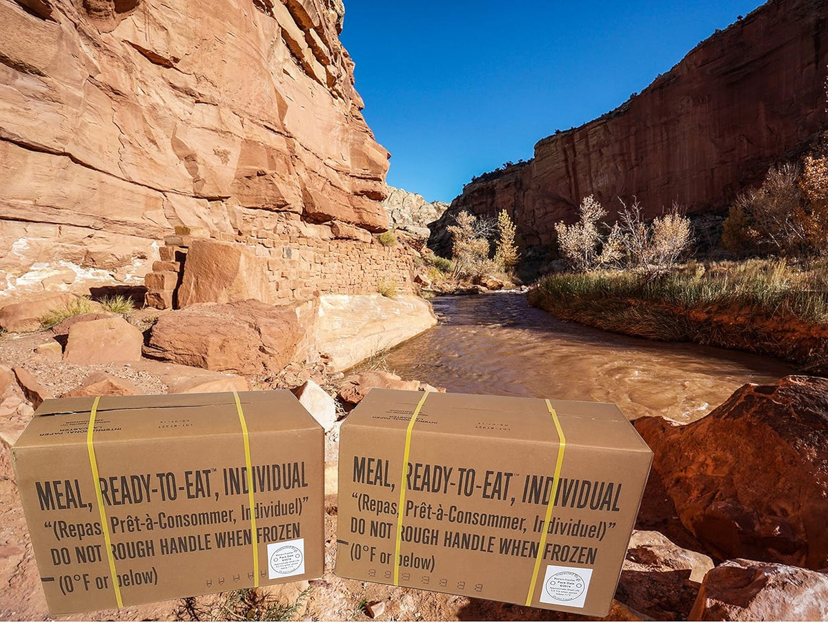 24 Meals Military Surplus Meal Ready to Eat P204